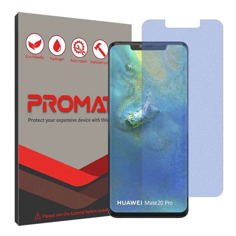 محافظ صفحه نمایش مات ضداشعه آبی پرومیت مدل Resistant مناسب برای گوشی موبایل هوآوی Mate 20 Pro