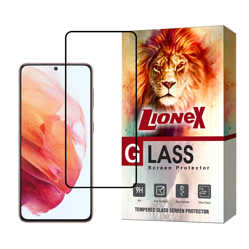  محافظ صفحه نمایش سرامیکی لایونکس مدل CRMSNWLI مناسب برای گوشی موبایل سامسونگ Galaxy S21 5G