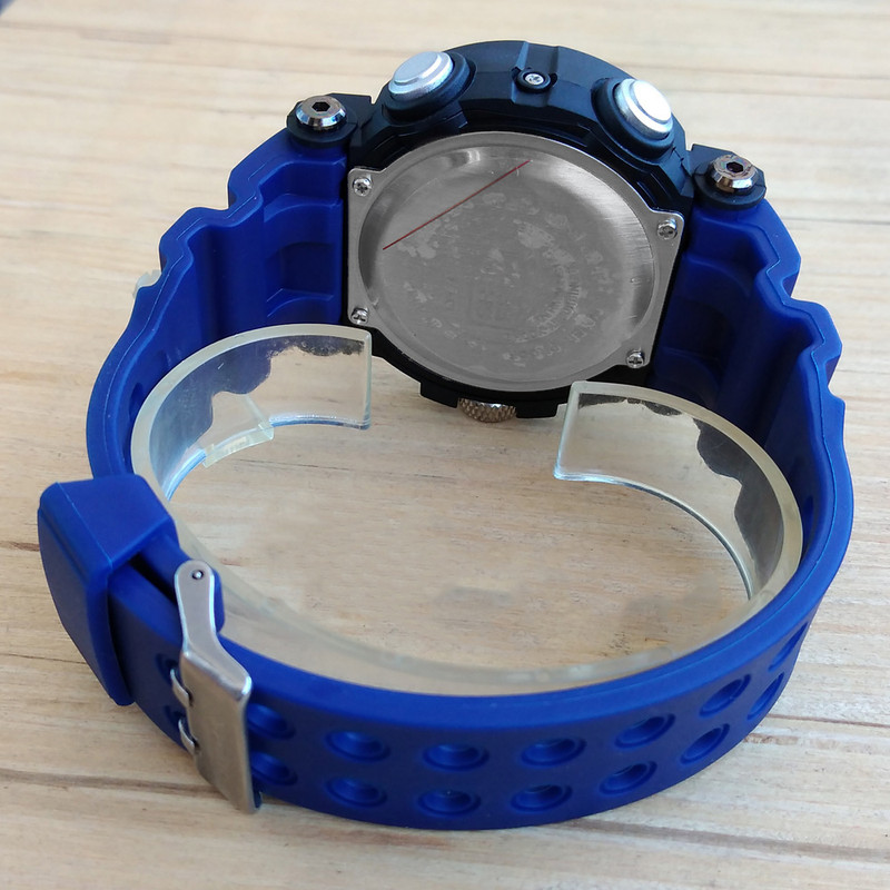 ساعت مچی عقربهای مردانه کوارتز مدل دوزمانه ضدآب اسپرت کد 852