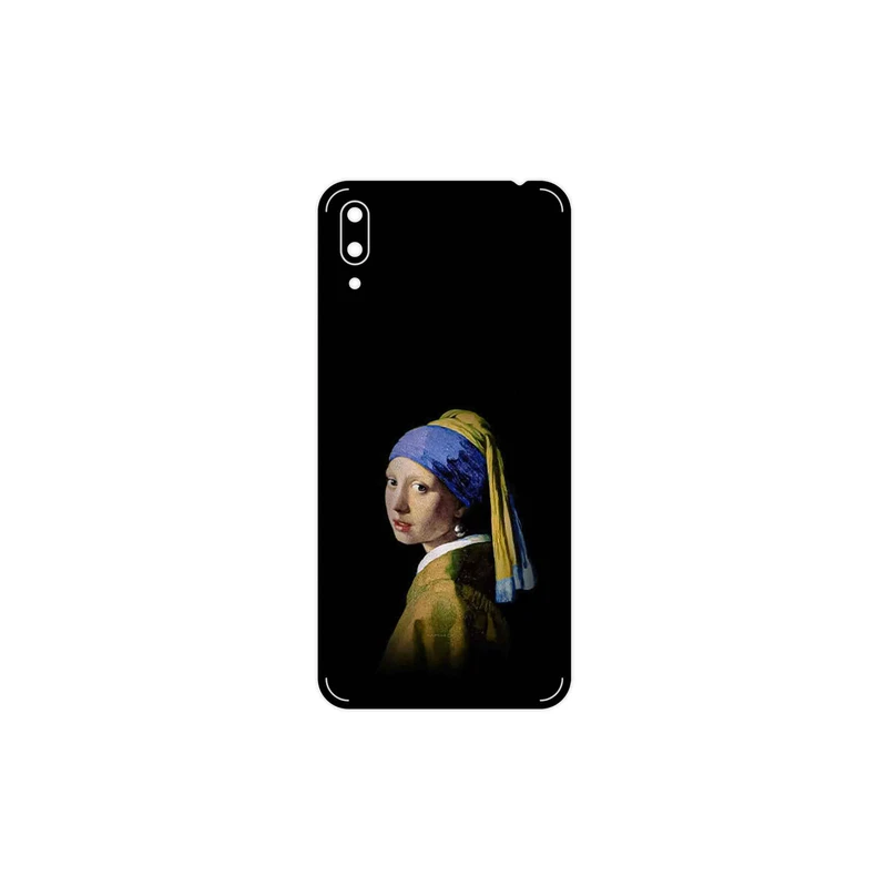 برچسب پوششی ماهوت مدل Girl with a Pearl Earring of Vermeer مناسب برای گوشی موبایل هوآوی Y7 Pro 2019