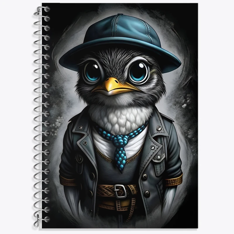 دفتر لغت 50 برگ خندالو طرح جوجه بامزه کد F7762