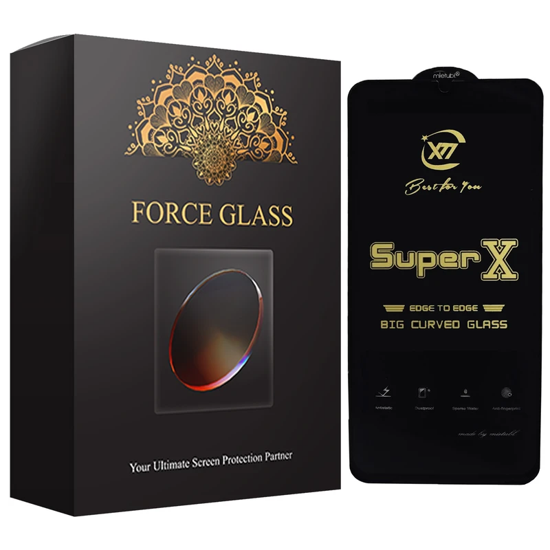 محافظ صفحه نمایش فورس گلس مدل Super X مناسب برای گوشی موبایل سامسونگ Galaxy S21 FE