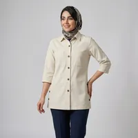 مانتو شومیزی زنانه مدل ملوکس خنک کد 10