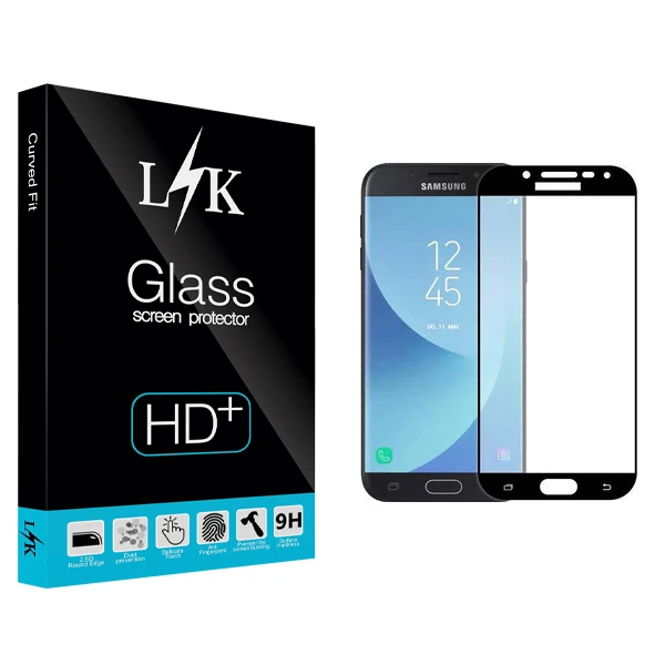 محافظ صفحه نمایش ال کی مدل Hard glass مناسب برای گوشی موبایل سامسونگ Gaslaxy J5 Pro