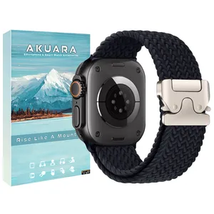 بند ساعت آکوآرا مدل Woven Parachute مناسب برای اپل واچ 45 mm