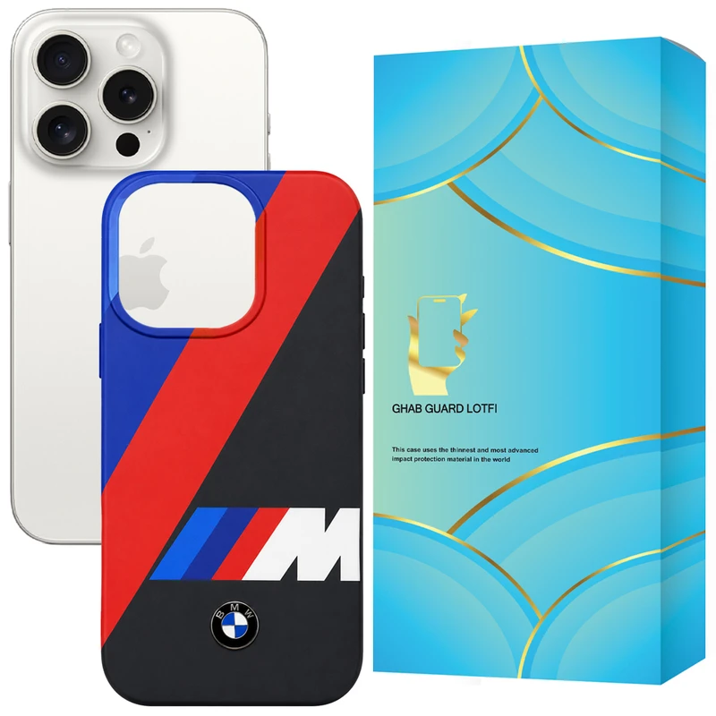 کاور قاب گارد لطفی مدل BMW3M مناسب برای گوشی موبایل اپل iPhone 15 Pro