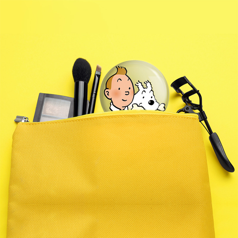 آینه جیبی خندالو مدل ماجراهای تن تن  کد 3343