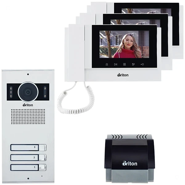 مجموعه دربازکن تصویری برایتون مدل سه طبقه 7030-2003