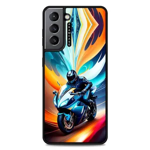 AKAM AMC-WSGS21-MOTORCYCLE-6 Cover For Samsung Galaxy S21