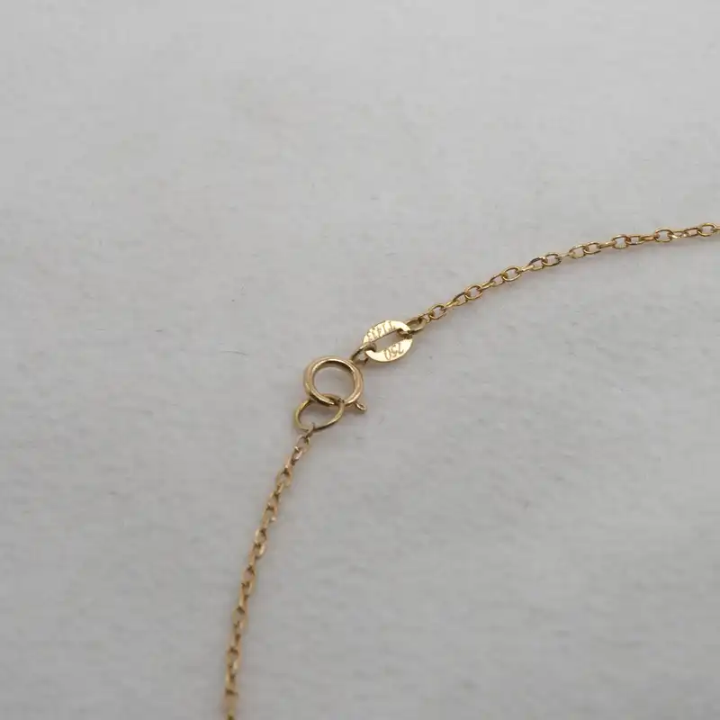 گردنبند طلا 18 عیار زنانه دًرج مدل DN01