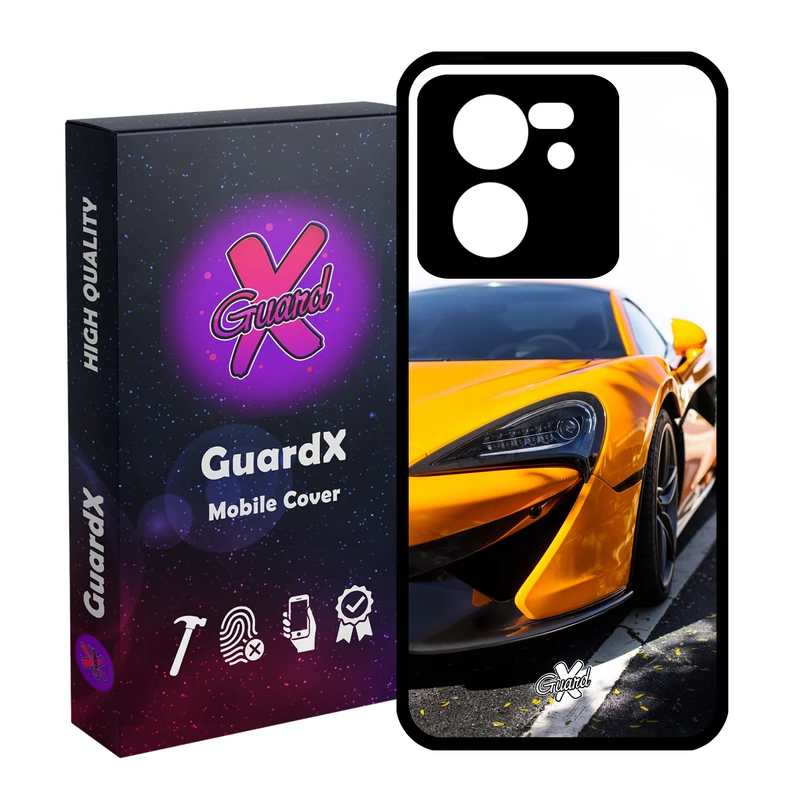 کاور گارد ایکس طرح خودرو مدل Glass10193 مناسب برای گوشی موبایل شیائومی 13T/13T Pro/Redmi K60 Ultra
