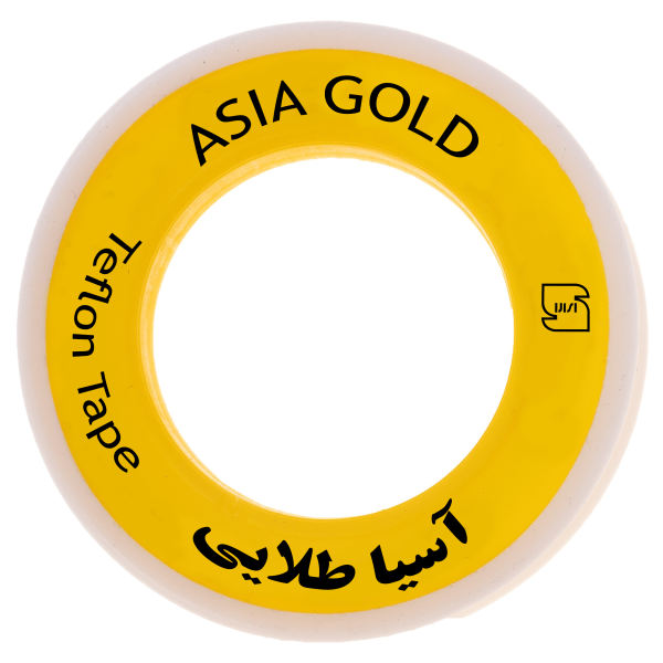 نوار تفلون آسیا طلایی مدل Asia-12 مجموعه 12 عددی