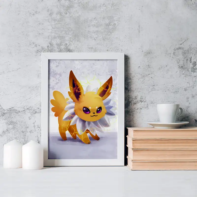 تابلو خندالو مدل تندرز انیمه پوکمون کد 17371