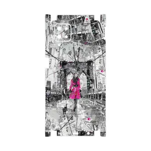 MAHOOT Collage of Catwalk Bridge-FullSkin Cover Sticker for Samsung Galaxy A12