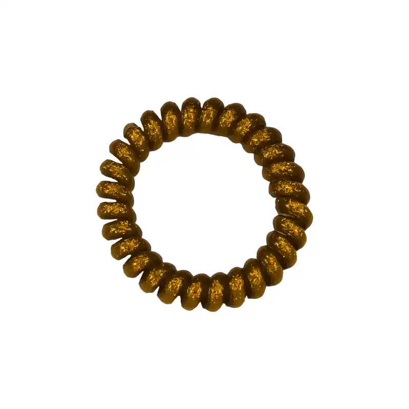 کش مو مدل سیم تلفنی شاین دار کد 01