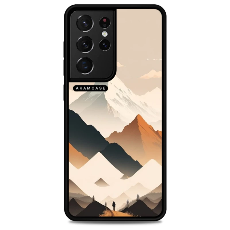کاور آکام مدل AMC-WSGS21U-MOUNTAINS-18 مناسب برای گوشی موبایل سامسونگ Galaxy S21 Ultra