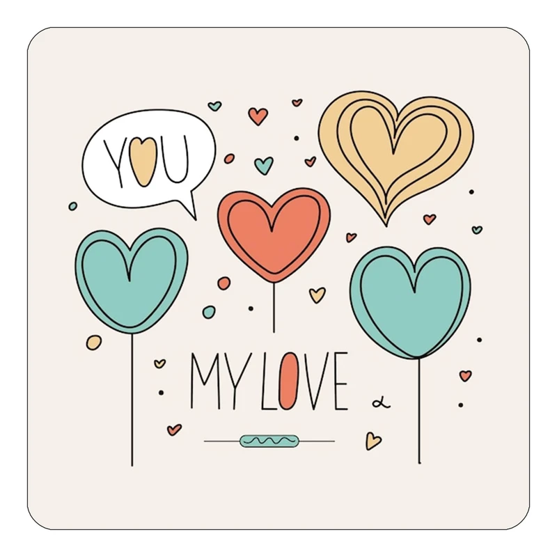 مگنت کاکتی طرح عاشقانه مدل mp38173