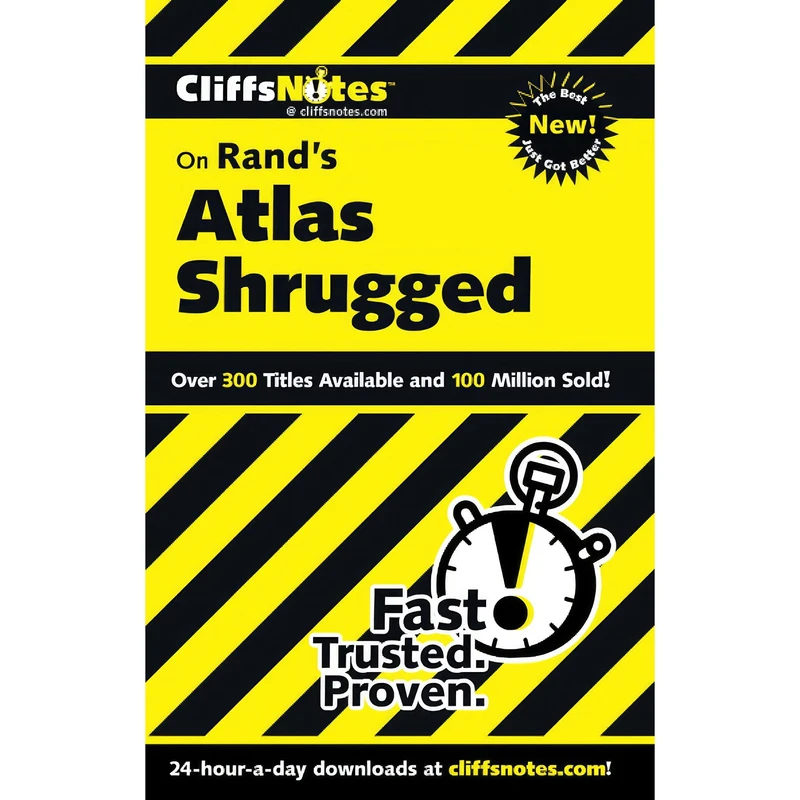 کتاب CliffsNotes on Rands Atlas Shrugged اثر Andrew Bernstein انتشارات CliffsNotes