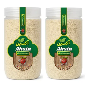 کنجد سفید ممتاز آکسین - 450 گرم بسته 2 عددی