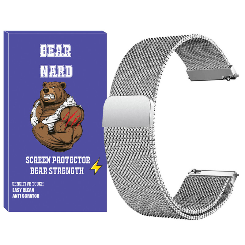 بند برنارد مدل Milanese BR مناسب برای ساعت هوشمند امیزفیت Pop / Pop 2