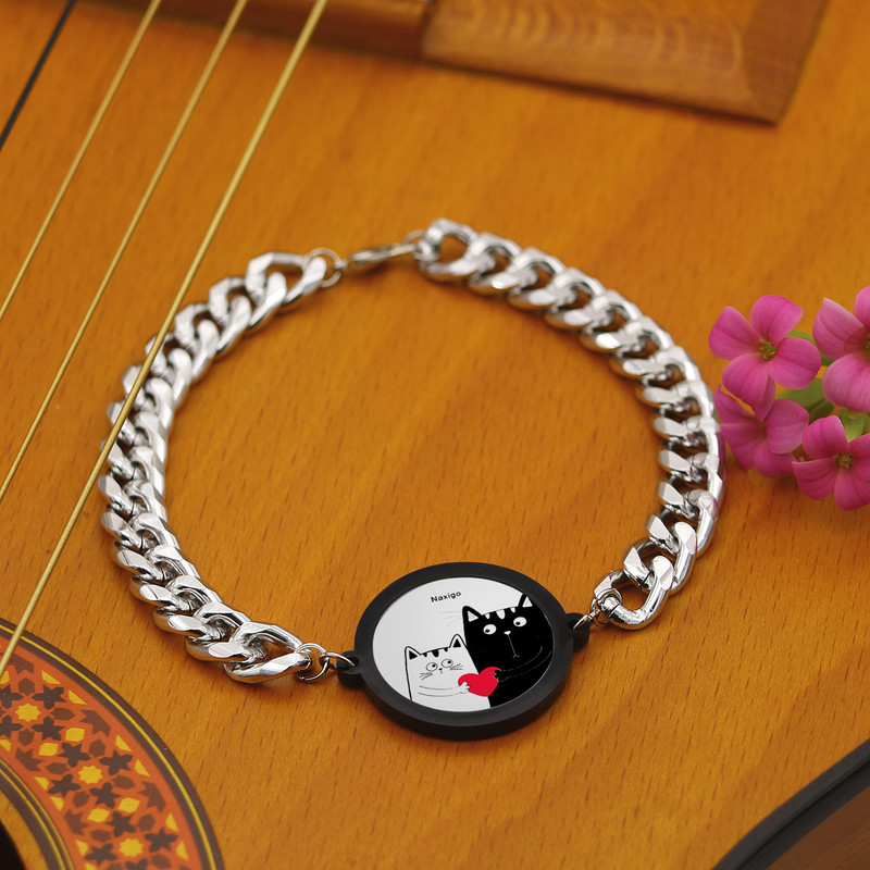 دستبند ناکسیگو مدل عشق و دوستی کد BZ7613