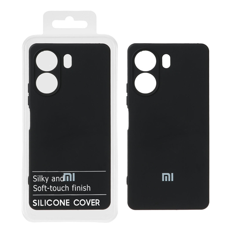 کاور مدل SILICONE مناسب برای گوشی موبایل شیائومی Redmi 13C / Poco C65