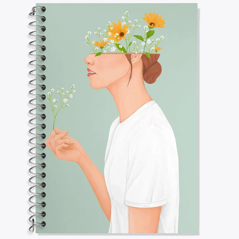 دفتر لغت 50 برگ خندالو مدل دخترانه کد 25637