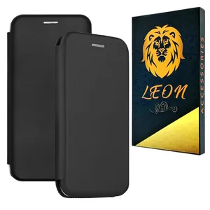 کیف کلاسوری لئون مدل Pure مناسب برای گوشی موبایل اپل iPhone 13 Pro max