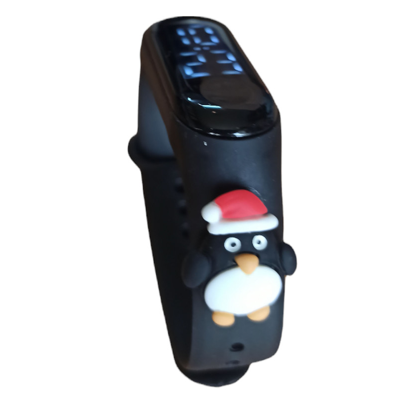 ساعت مچی دیجیتال بچگانه مدل ضد آب فانتزی طرح پنگوئن کد W-P-P ساعت مچی دیجیتال بچگانه مدل ضد آب فانتزی طرح پنگوئن کد W-P-P