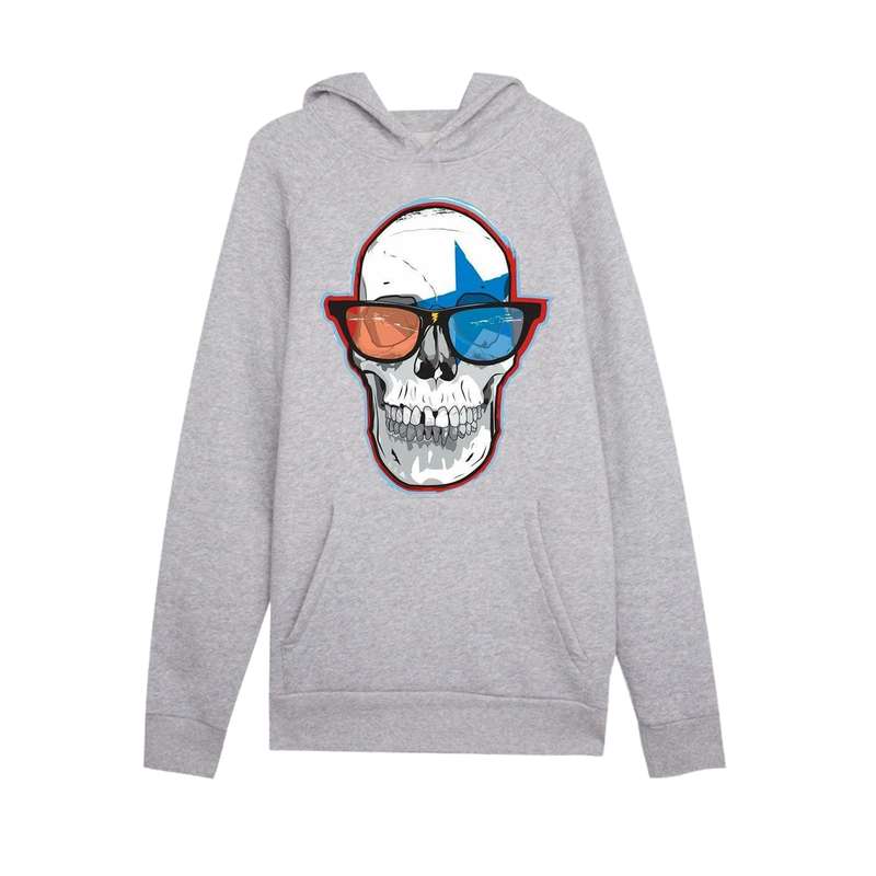 هودی پسرانه طرح جمجمه کد 357