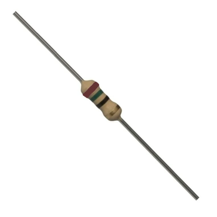 مقاومت 75 اهم 1/4 وات کد 675 بسته 51 عددی