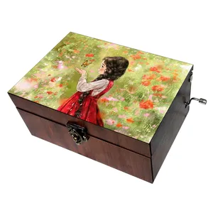 جعبه موزیکال مدل دخترانه کد B653 