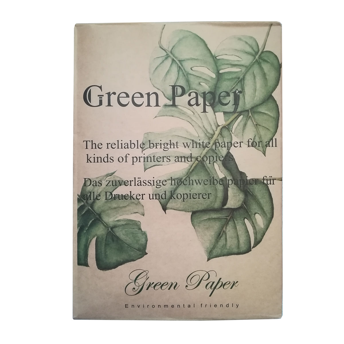کاغذ A4 گرین پیپر مدل اکو بسته 500 عددی