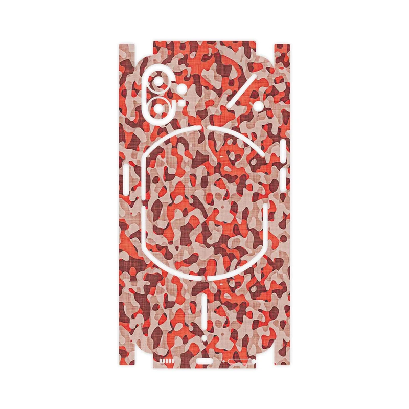 برچسب پوششی ماهوت مدل Red Infantry Army-FullSkin مناسب برای گوشی موبایل ناتینگ Phone 1