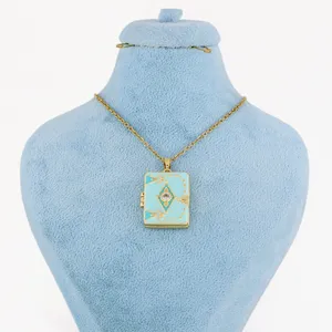 گردنبند زنانه زودیکا مدل قاب عکس کد AAB942