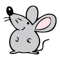 برچسب لپ تاپ پویا مارکت طرح موش کد 391