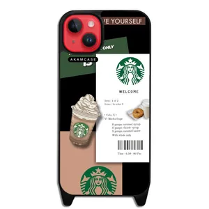 AKAM AMCWLA14PLUS-STARBUCKS10 Cover For Apple iPhone 14 Plus