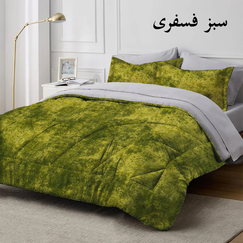 سرویس روتختی نوپه هوم مدل مخمل پتینه 1028  دو نفره 6 تکه