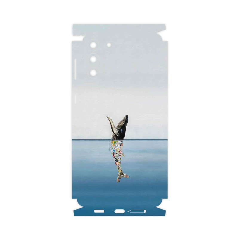 برچسب پوششی ماهوت مدل Collage of Sea Trash-FullSkin مناسب برای گوشی موبایل سامسونگ Galaxy S21 Plus 5G