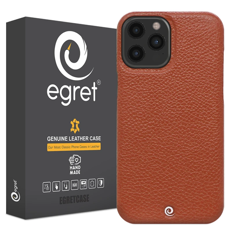 کاور اگرت مدل Floater چرمی مناسب برای گوشی موبایل اپل iPhone 12 Pro