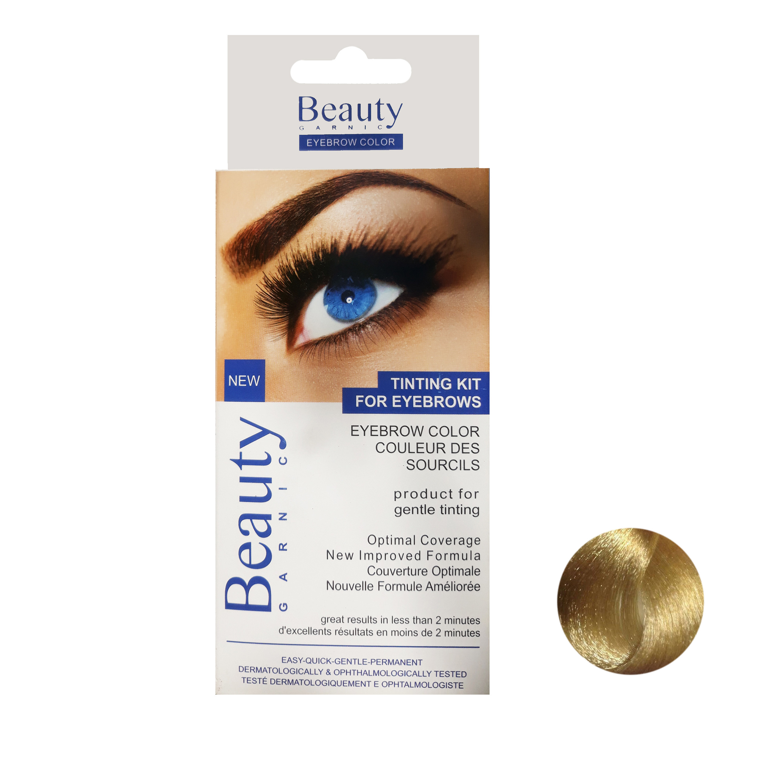 کیت رنگ ابرو بیوتی شماره bg7 حجم 20 میلی لیتر رنگ بلوند طلایی روشن کیت رنگ ابرو بیوتی شماره bg7 حجم 20 میلی لیتر رنگ بلوند طلایی روشن