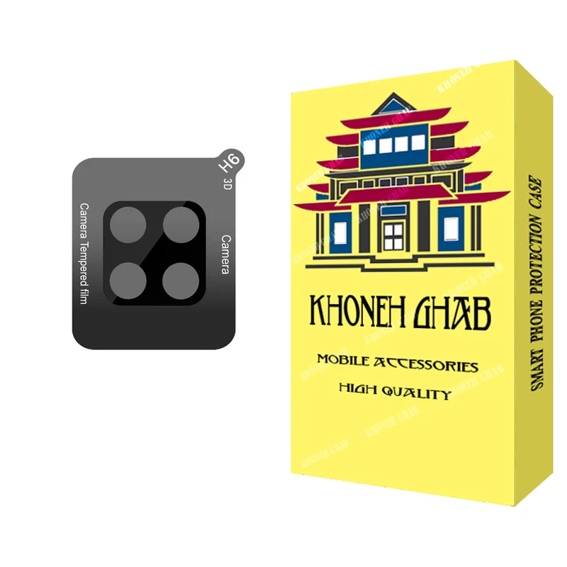  محافظ لنز دوربین خونه قاب مدل 3D مناسب برای گوشی موبایل سامسونگ Galaxy A12