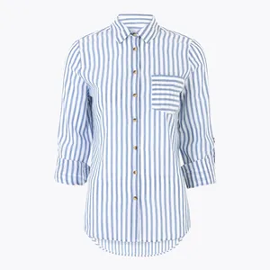 تونیک زنانه مارکس اند اسپنسر مدل Pure Cotton Striped Shirt