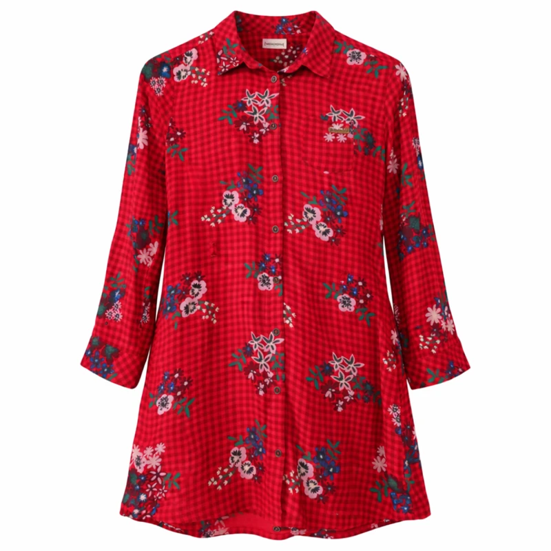 مانتو شومیزی زنانه مدل 2078