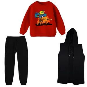 ست 3 تکه لباس راحتی بچگانه مدل ماینکرفت کد 7    