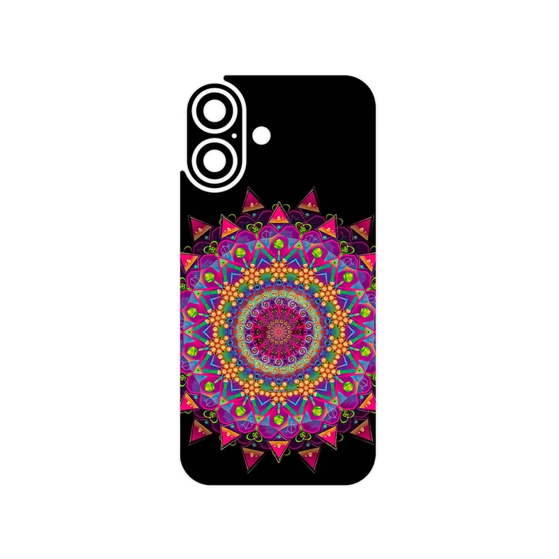 برچسب پوششی ماهوت مدل Mandala Design 5 مناسب برای گوشی موبایل اپل iPhone 16