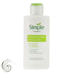 کرم مرطوب‌کننده صورت سمپل مدل Light مناسب برای انواع پوست حجم 125 میلی‌لیتر