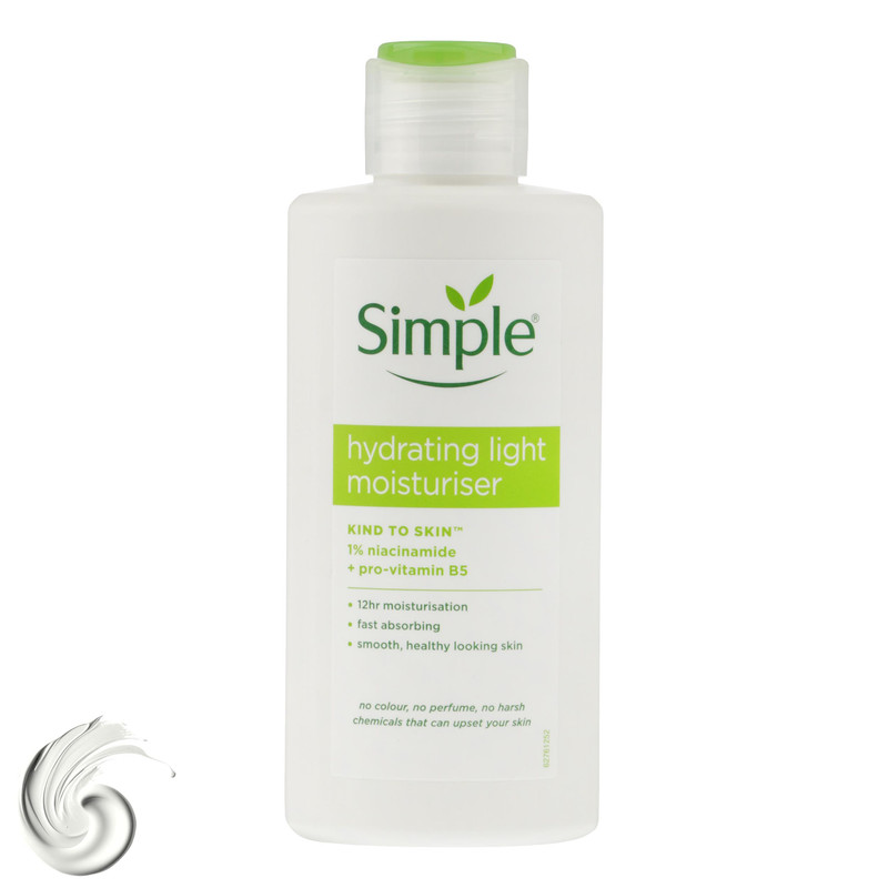 کرم مرطوب کننده صورت سمپل مدل Light مناسب برای انواع پوست حجم 125 میلی لیتر