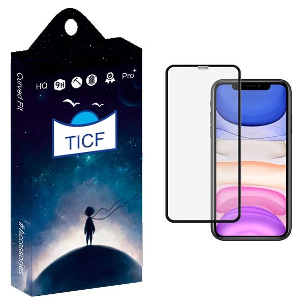 محافظ صفحه نمایش تی ای سی اف مدل +HD مناسب برای گوشی موبایل اپل iPhone xr