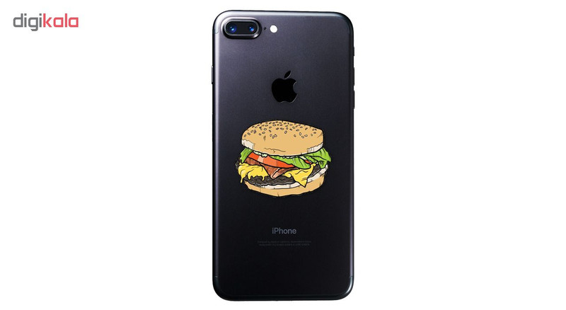 استیکر تزئینی موبایل طرح همبرگر کد 260